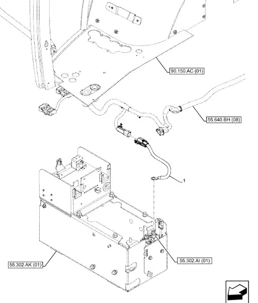 47725732 - Жгут медных проводов